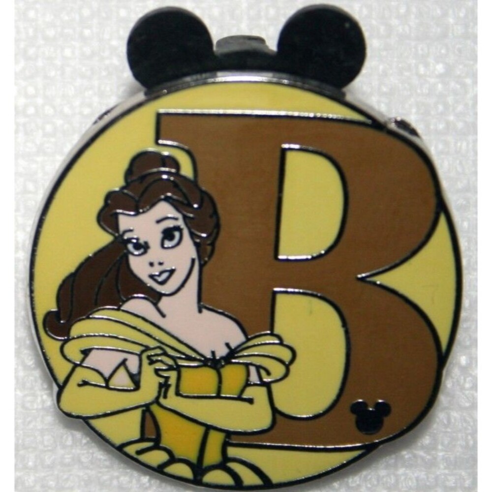 WDW - Hidden Mickey Series III - Alphabet - Belle (B)